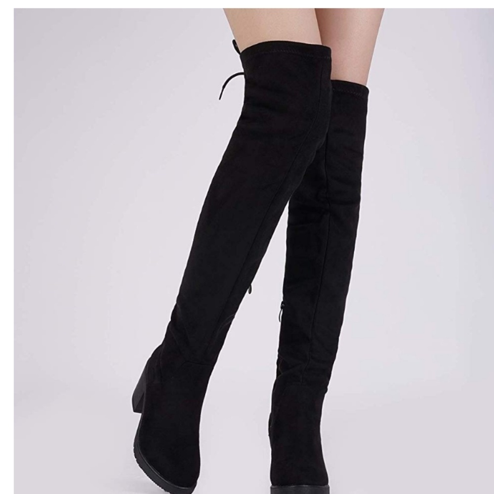 DREAM PAIRS HIGHLEG BROWN BOOTS